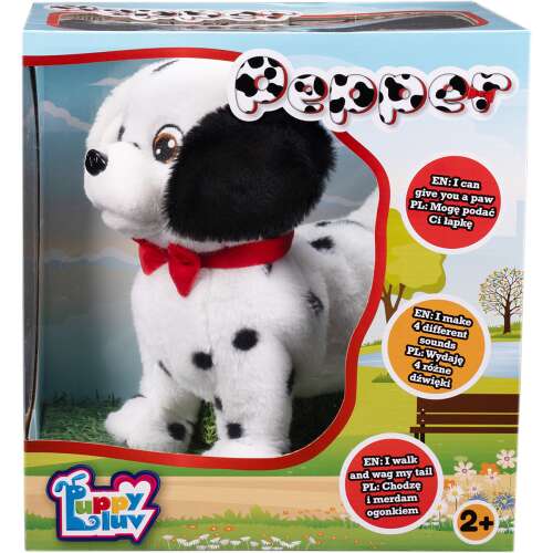 Puppy Luv Câine Dalmatian Interactiv din Pluș Pepper