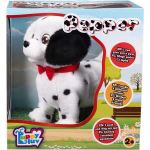 Puppy Luv Interaktywny Pluszowy Dalmatyńczyk Pies Pepper - Interaktywny pluszak
