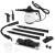 Adler AD7038 steam cleaner with accessories, white and black, for cleaning surfaces