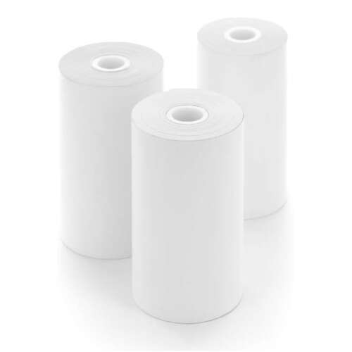 Cubinote Pro pótló ragasztós jegyzetpapír, 3 tekercses csomag, Fehér