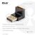 Адаптер Club3D DisplayPort - DisplayPort 1.4 4K120Hz M/F 90° 105976510