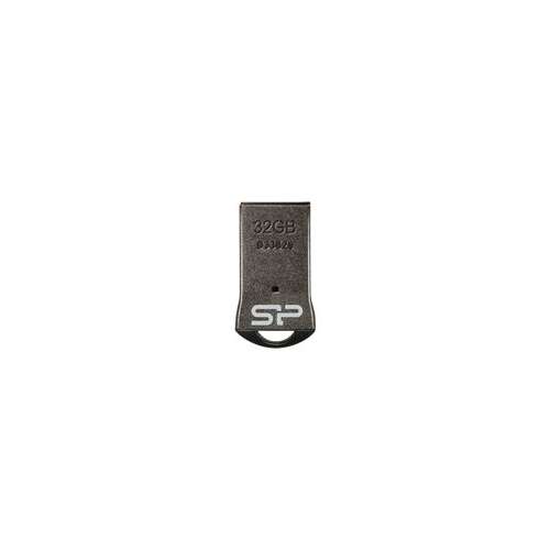 Silicon Power Touch T01 32GB USB flash meghajtó, fekete fém kivitel