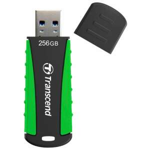 Transcend JetFlash 810 256GB USB 3.1 Gen 1 pendrive, fekete és zöld - Transcend