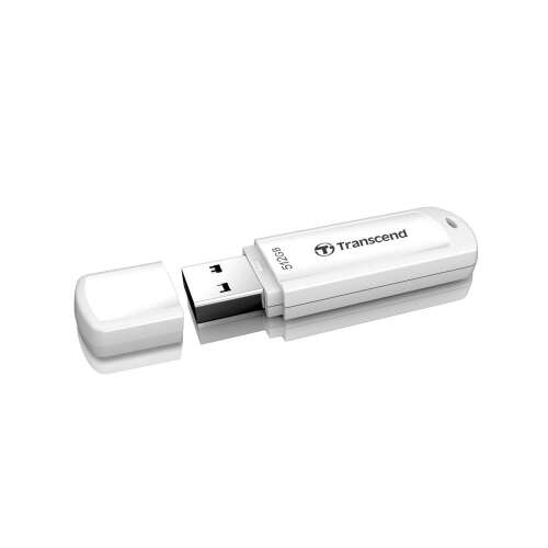 Transcend JetFlash 700/730 512GB USB flash meghajtó, fehér, USB A típus, 3.2 Gen 1