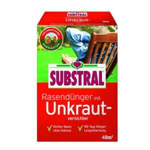 Substral 2in1 gyeptrágya gyomirtóval 40 m2 - 0,8 kg