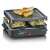 Grill raclette Severin RG 2370, în uz, cu mâncare