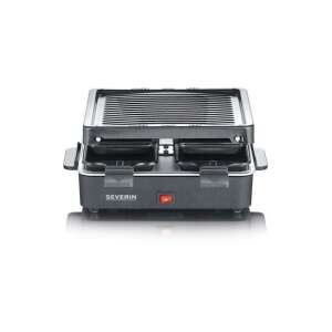 Severin RG 2370 Raclette Grill, 4 Personen, Schwarz - Tischgrills und Waffeleisen
