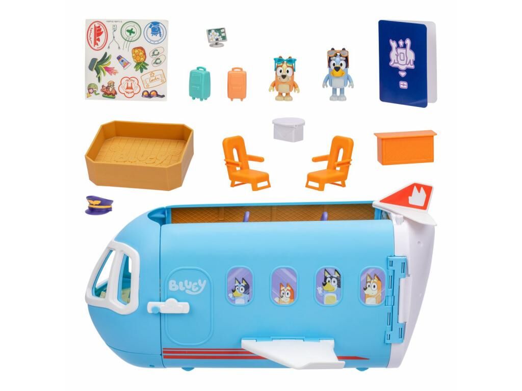 Bluey 3in1 Repülőgép Játékszett