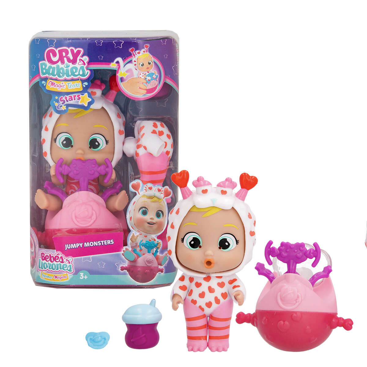 E-shop Cry Babies Magic Tears - Hviezdy Jumpy Monsters - Momo