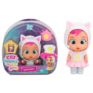 Păpușa Cry Babies Magic Tears Talent Babies Daisy, păpușă cântătoare cu accesorii, jucărie de colecție - Baba