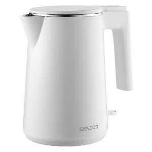Elektryczny czajnik Sencor SWK 0155WH o pojemności 1,0 L, biały - Sencor