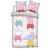 Peppa Pig Nursery Bedding Set Striped 100x135cm 40x60cm 102851707