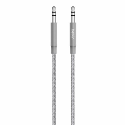 Belkin MIXIT 3.5mm Jack Audio Kábel - 1,2m - Szürke 111925761 - Jack kábel