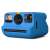 Polaroid Go Gen 2 instant camera, blue, angled view