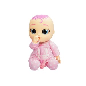 Кукла Cry Babies Newborn Coney в розова пижама на зайче - Cry Babies