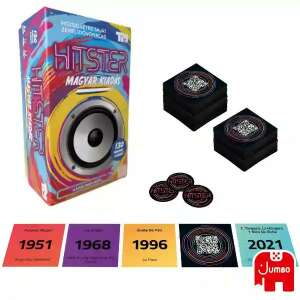 HITSTER настолна игра - с 130 унгарски хитове