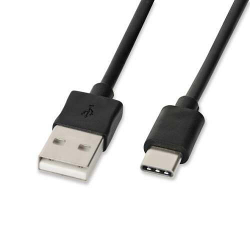 Kabel ładujący iBOX IKUMTC 2A USB-A do USB-C, czarny, 1 metr