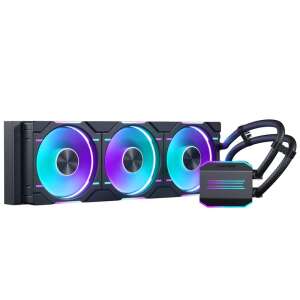 Phanteks Glacier One 360D30 AIO folyadékhűtéses CPU hűtő élénk RGB világítással - Phanteks