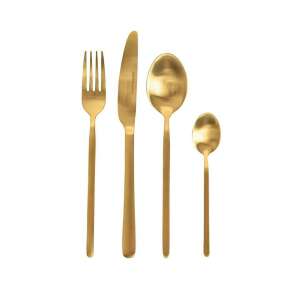 KARE Gloria Matt Arany Evőeszközkészlet - 16 db