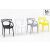 Modesto Design HILO székek fekete, fehér, szürke és sárga színben