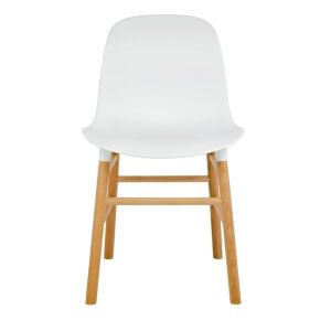 IKAR Fehér Skandináv Étkezőszék - Elölnézet - Étkező szék