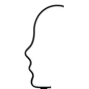 FACE TABLE Asztali Lámpa - Fekete - LED