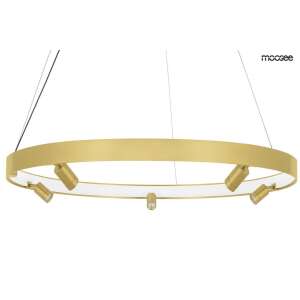 MOOSEE CIRCLE SPOT 98 GOLD függőlámpa, arany színű, modern design, kör alakú, LED világítás - Moosee
