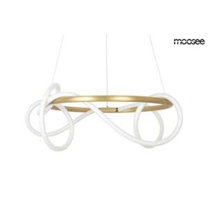 MOOSEE SERPIENTE 60 arany függőlámpa, modern design, fehér és arany, LED világítás - Moosee