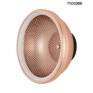 MOOSEE FARO réz fali lámpa, modern design, meleg fény, perforált árnyékoló, réz színben - Moosee