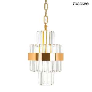 MOOSEE IMPERO arany függőlámpa, modern kristály és arany dizájn - Moosee