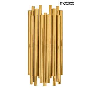 MOOSEE TUBO arany fali lámpa, modern design, rozsdamentes acél, arany színben - Moosee