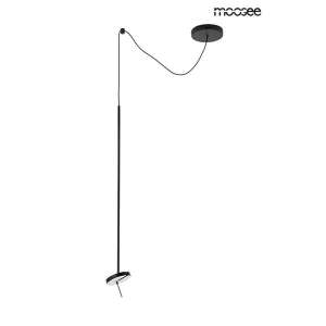 MOOSEE BOBBIE fekete függőlámpa, modern design, állítható lámpaernyő, acél szerkezet - Moosee
