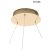 MOOSEE Ring Függőlámpa - Arany - 80 cm 106318508