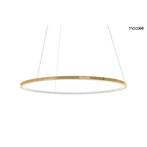 MOOSEE Ring Függőlámpa - Arany - 80 cm