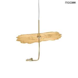 MOOSEE LEAFS arany függőlámpa, modern design, levél alakú lámpaernyő, arany színű - Moosee
