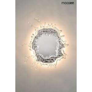 MOOSEE SPLASH M fali lámpa, ezüst, modern design, vízcsepp forma, LED fény, világít - Moosee