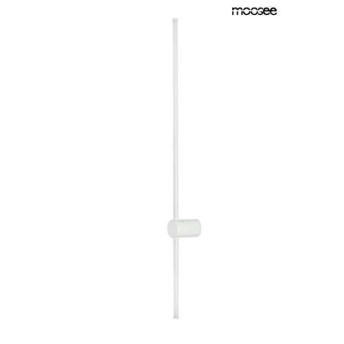 MOOSEE OMBRE 100 fehér fali lámpa, minimalista design, modern és ipari enteriőrökhöz