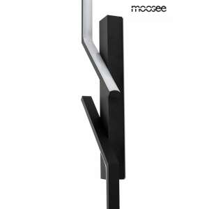 MOOSEE MAISON 60 fekete fali lámpa, modern dizájn, minimalista stílus, fekete acél és akril, LED világítás - Moosee