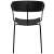 Jett Étkezőszék - Fekete - Polipropilén 106319516