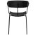Jett Étkezőszék - Fekete - Polipropilén 106319516