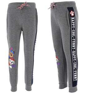 Nickelodeon Paw Patrol Jungen graue Jogginghose mit Pfotenabdruck und Happy Cool Funny Schriftzug an der Seite - Babys & Toddler