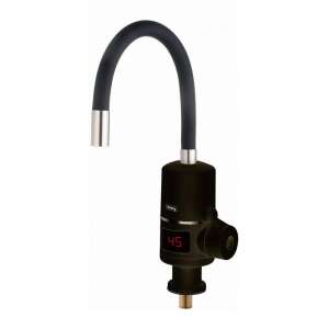 Rosberg R57100HW black instant hot water tap with digital temperature display - Faucet