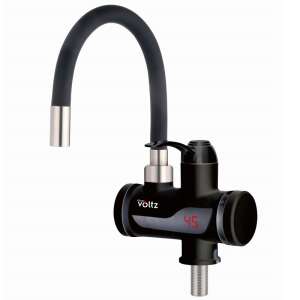 Oliver Voltz OV57100IW black instant hot water tap with digital temperature display - Faucet