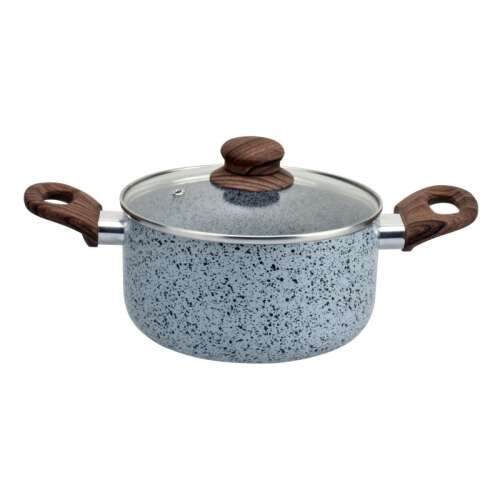 Oliver Voltz Siena OV51318J26, 26 cm, 6.1L, Marble Coating, Induction, Soft Handles, Grey/Brown 106421476