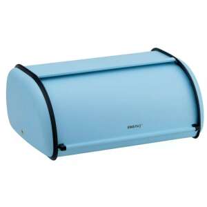 Kinghoff KH 1757 bread box, light blue, metal, bread storage, kitchen storage - Bread Bin