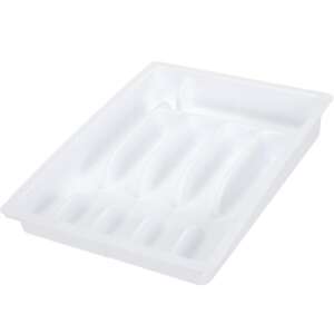 Kesper Cutlery Tray 30086, 29-50cm, 8 compartments, White 106421753 - Kesper