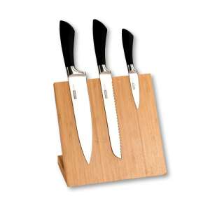 Kesper 58028 magnetischer Messerhalter, Bambus, braun, 3 Messer - Kesper