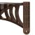 Close-up of Springos brown awning mounting bracket