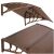 Springos Entrance canopy 80x150cm - Brown 132092694
