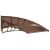 Springos Brown Entrance Awning Side View